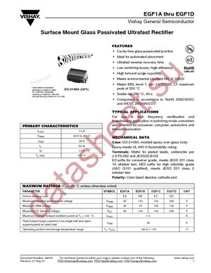 EGF1B-E3/5CA datasheet  